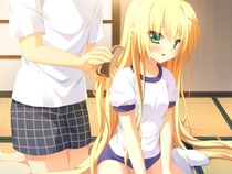 Smiley teen girl in little